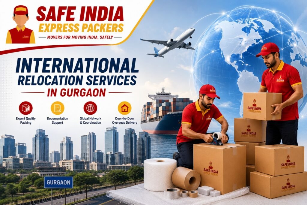 International Relocation Services in Gurgaon